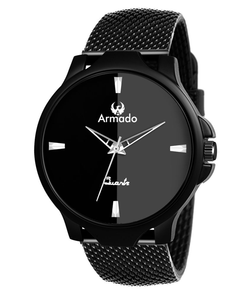     			Armado 1510-BLACK Rubber Analog Men's Watch