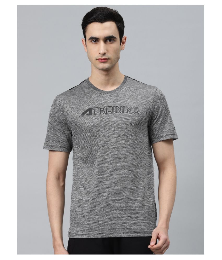 Alcis - Black Polyester Regular Fit Men 