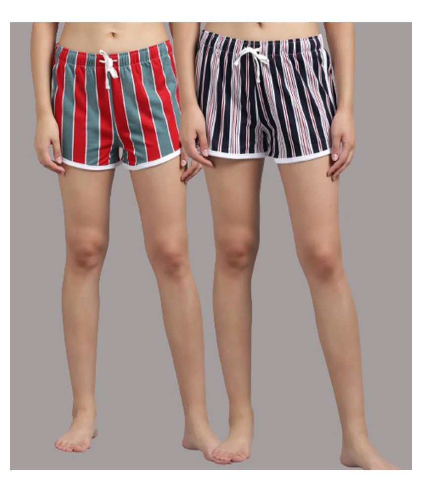    			kotty Cotton Hot Pants - Red
