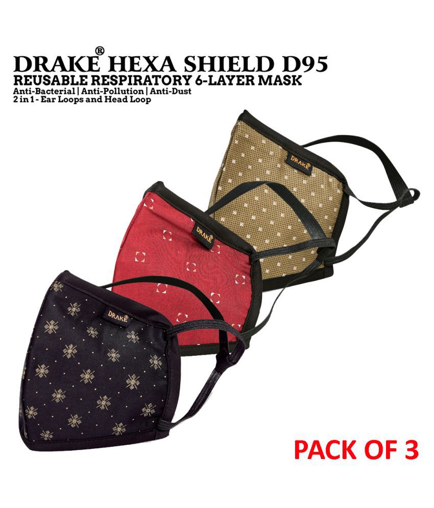 Drake 6 Layer Protection, (2 in 1 Loop) Ear Loops and Head...