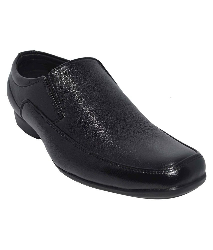     			Imperio Black Formal Shoes