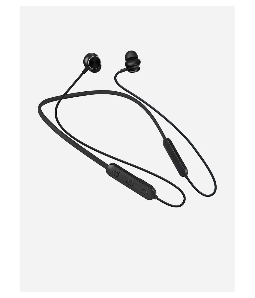 Zebronics ZEB Slinger In Ear Wireless With Mic Headphones/Earphones Black