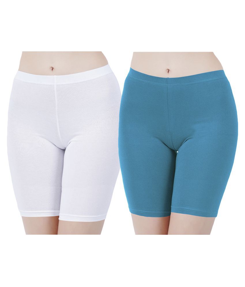     			Buy That Trendz Cotton Hot Pants - White