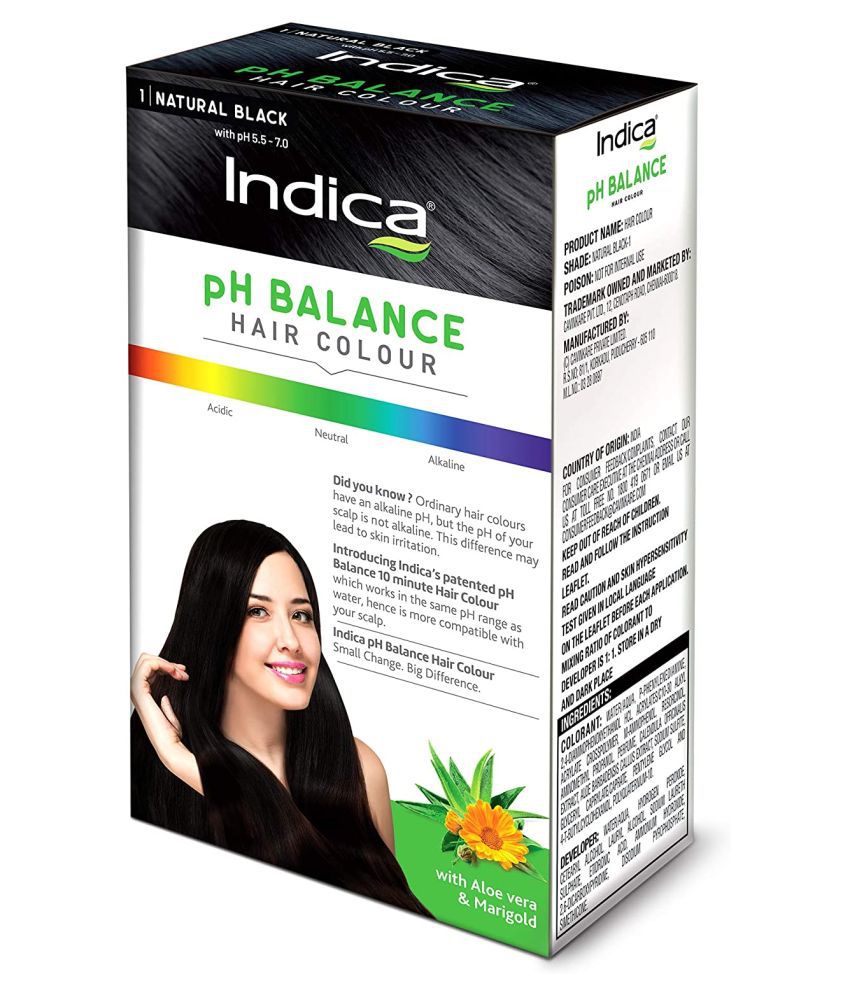 Indica Semi Permanent Hair Color Black 40 g: Buy Indica Semi Permanent Hair  Color Black 40 g at Best Prices in India - Snapdeal