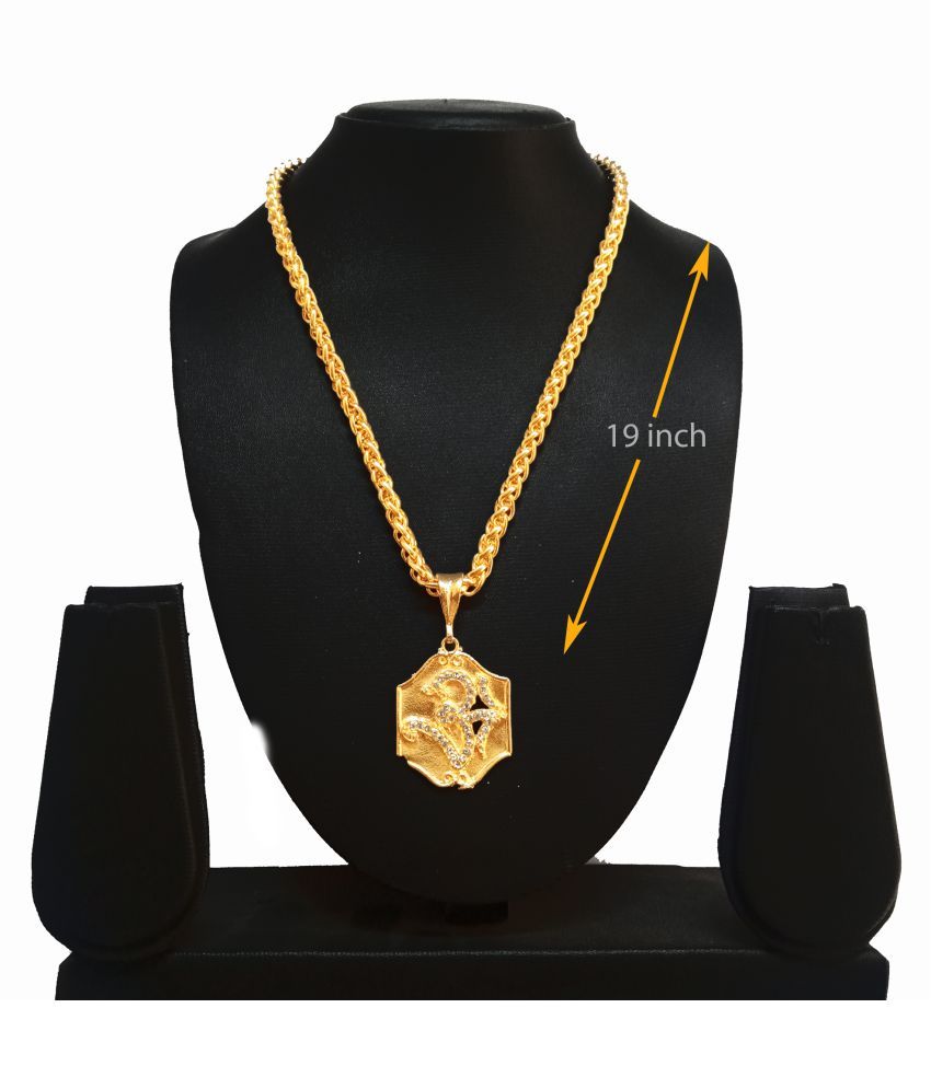 JIPPA Pendant Bholenath Locket Chain 
