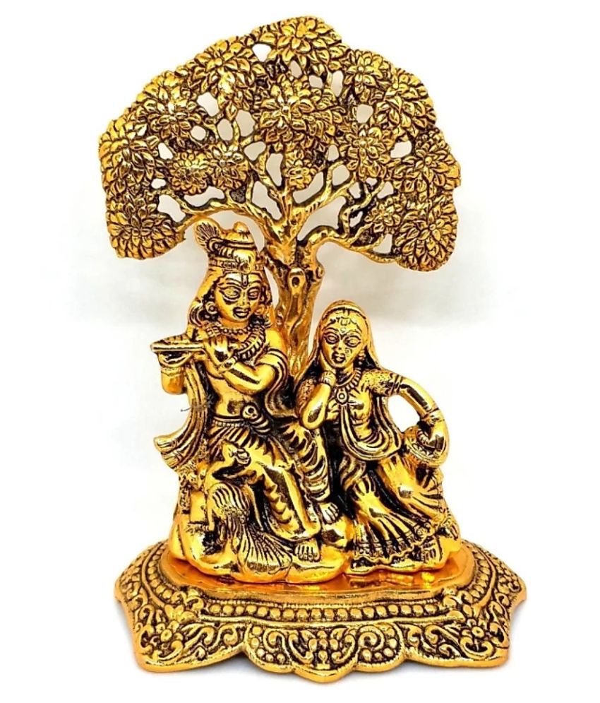     			SHRI KRISHNA HANDICRAFT - Brass Religious Showpiece (Pack of 1)