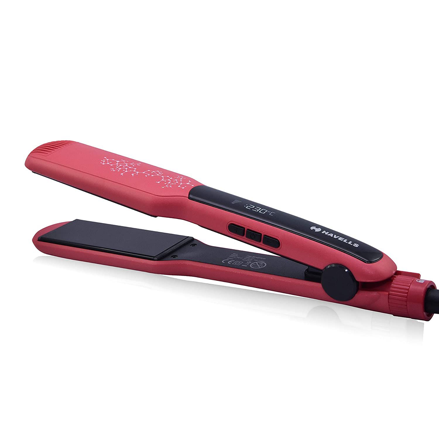 Havells HS4121 Wide Plate hair straightener With Digital Display & Adjustable temperature,...