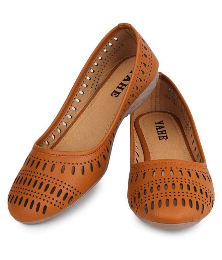     			Raj Tan Ethnic Footwear