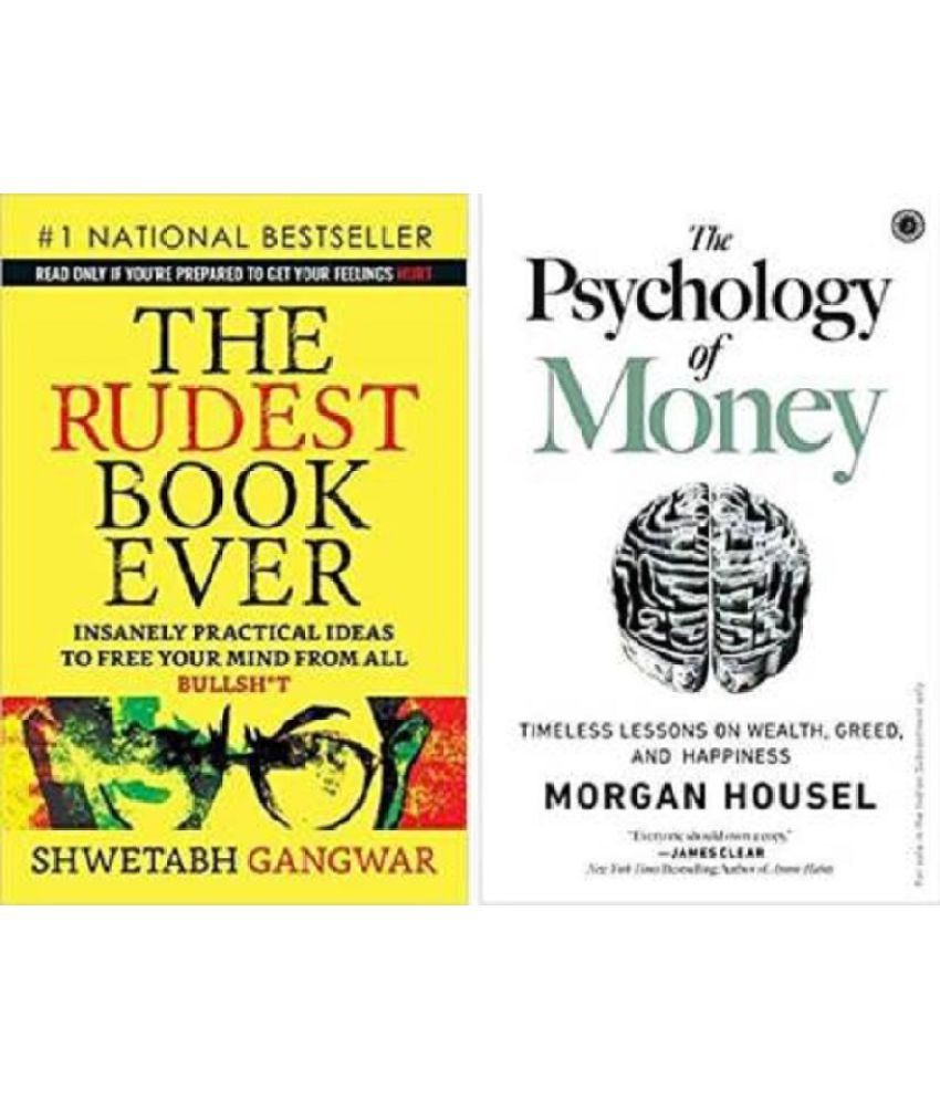     			The Rudest Book Ever + The Psychology Of Money (Set Of 02 Books)  (Paperback, Shwetabh Gangwar, Morgan Housel)