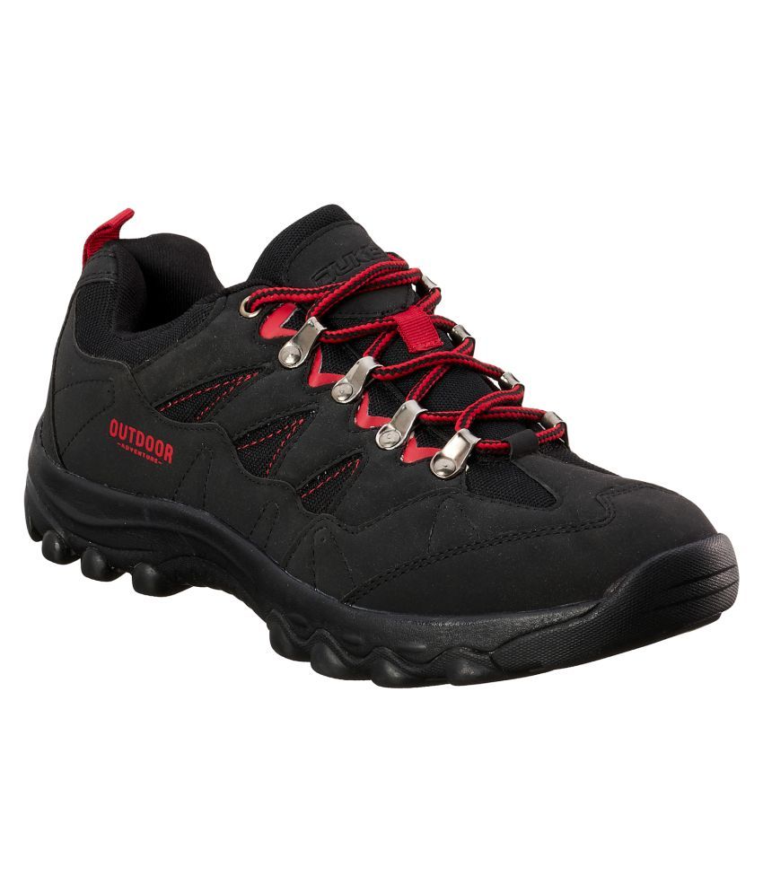     			Duke Outdoor Black Casual Shoes