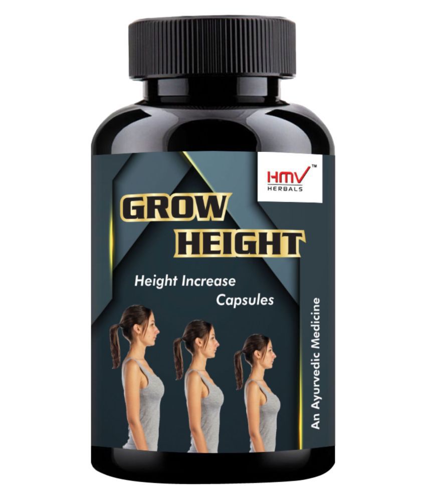 HMV Herbals Grow Height Herbal Height Growth Capsule 30 no.s Pack Of 1
