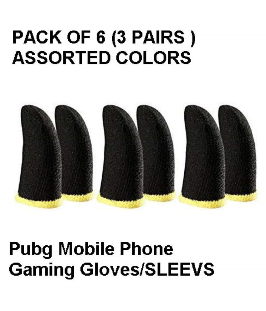 Buy ASTEE Gaming Finger Sleeve 3 PAIR (6 PCS ) SLEEVE Mobile Screen