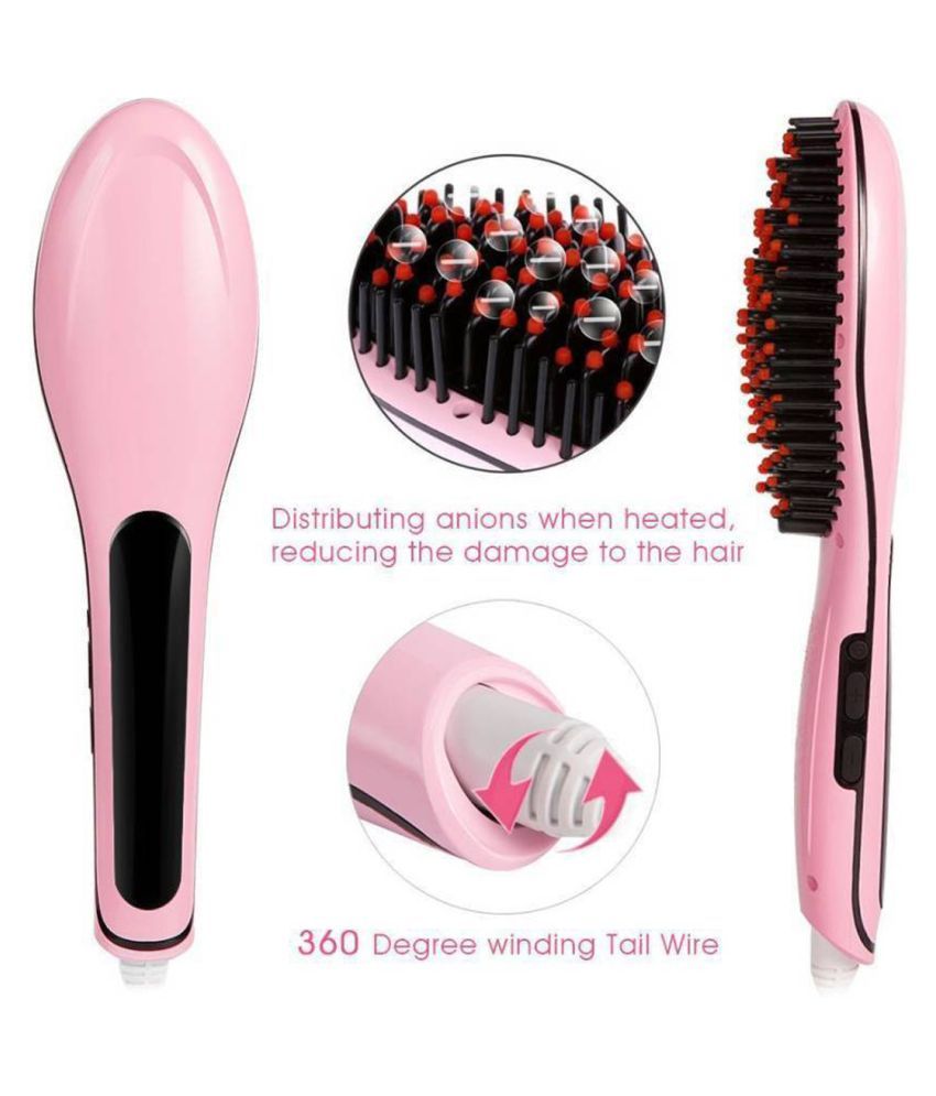 Bentag HQT 906 Fast Hair Straightener Pink