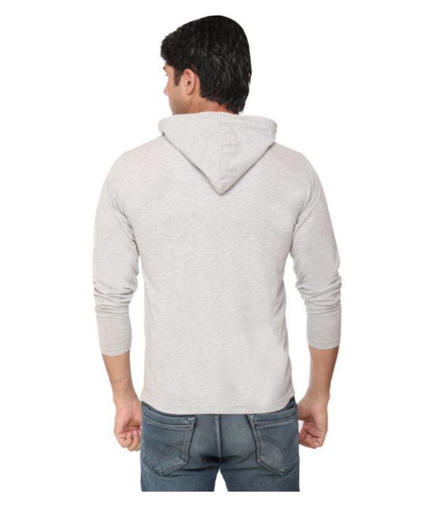 grey printed t shirt