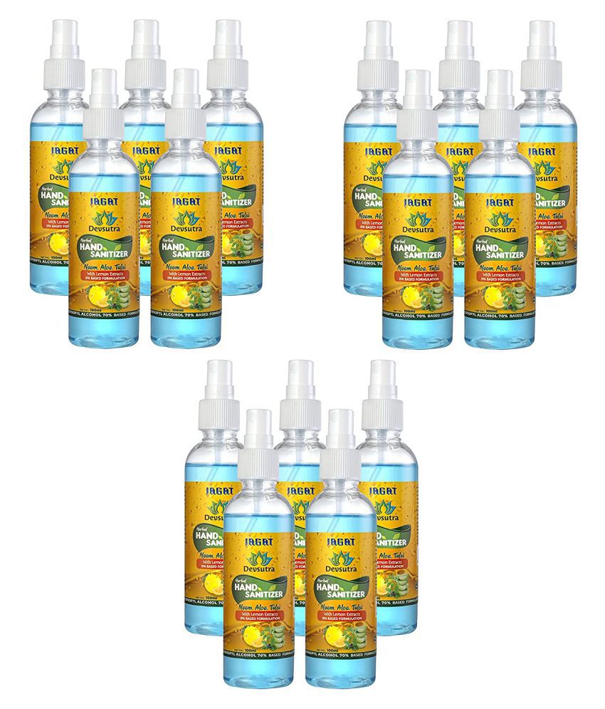 JAGAT Sanitizers 100 mL Pack of 15