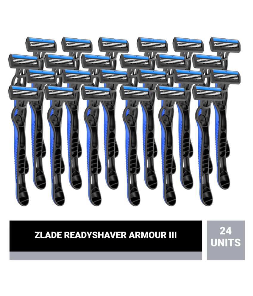 Buy Zlade Armour III Readyshaver, Triple Blade Disposable Shaving Razor