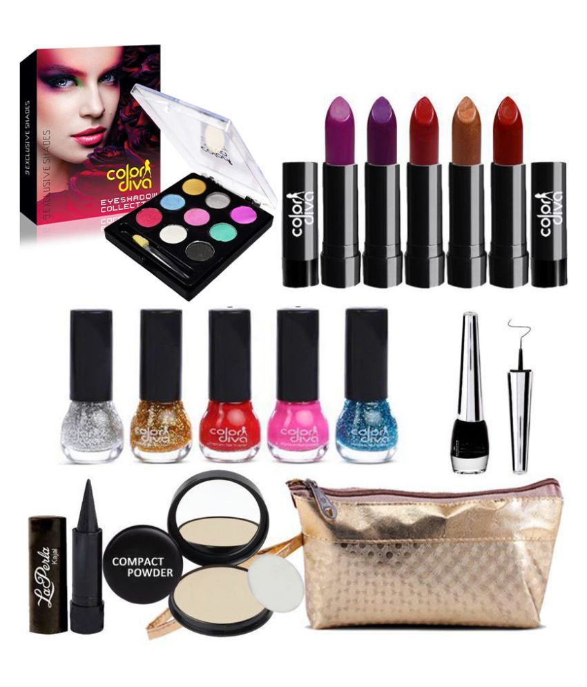     			Adbeni Summer Vacation Combo Offer Makeup Set With Makeup Pouch