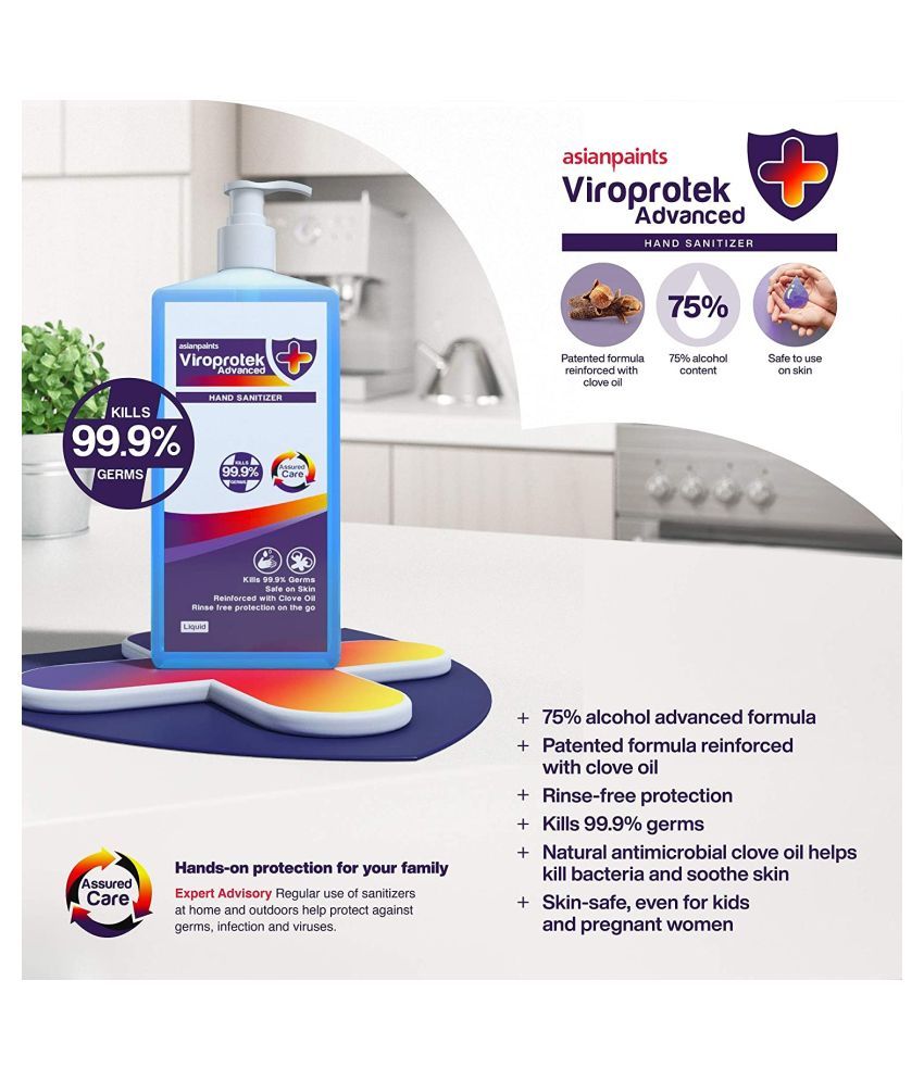 Asian Paints Hand Sanitizer 1000 mL Pack of 1 Buy Asian Paints Hand