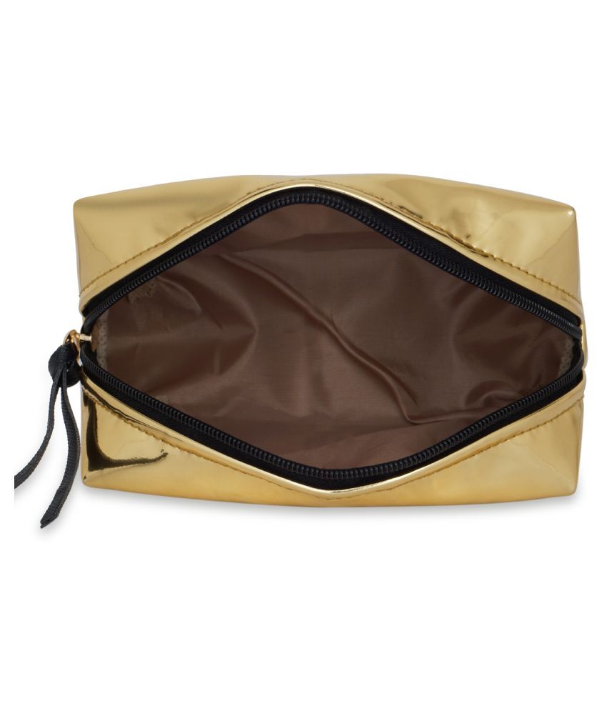 NFI essentials Gold Makeup Pouch Buy NFI essentials Gold Makeup Pouch