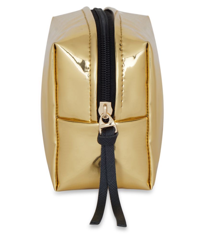 NFI essentials Gold Makeup Pouch Buy NFI essentials Gold Makeup Pouch