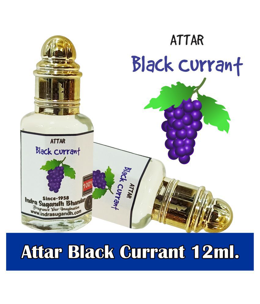     			INDRA SUGANDH BHANDAR - Fruity Collection - Black Current Attar For Men & Women 12ml Pack Of 1