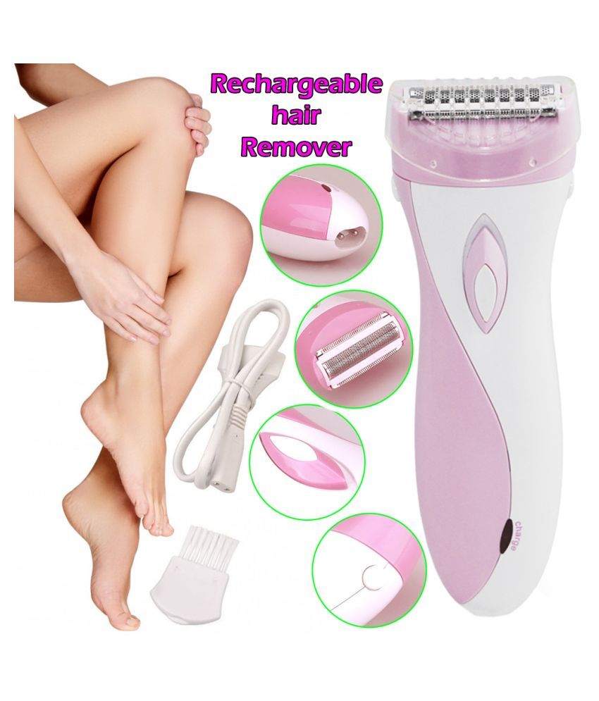     			RS Professional Hair Removel Razor Whole Body Use Electric Hair Shaver Pink Casual Fashion Comb