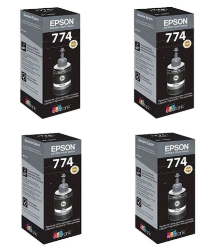 Cartridge Vista Compatible 774 Black Pack of 4 Ink bottle for
