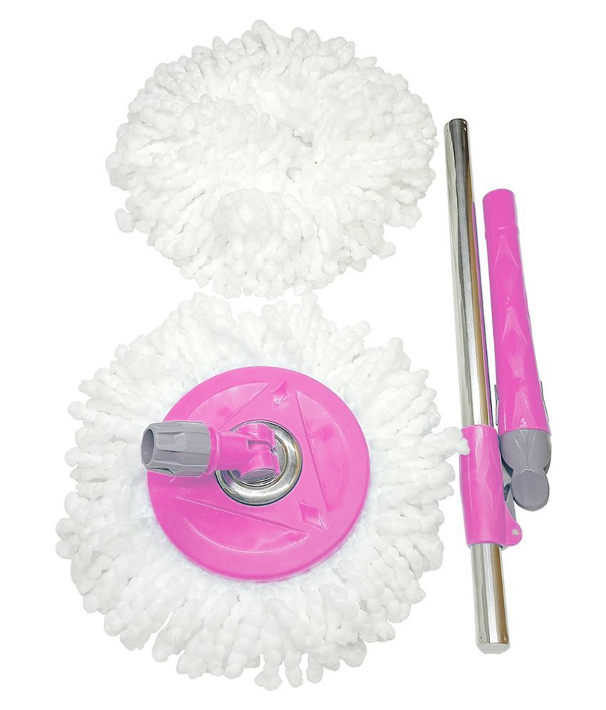 Beezy Double Bucket Mop Classic Bucket Magic Spin Cleaning Bucket Mop