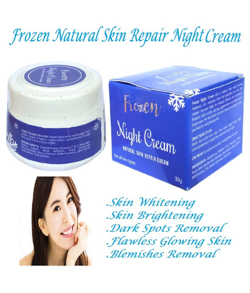 new night cream skin fairness and wrinkle pimples cream