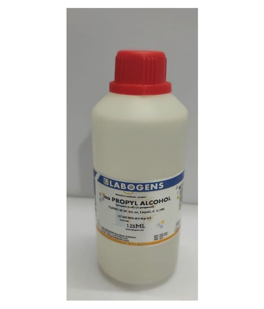     			LABOGENS iso-PROPYL ALCOHOL propan-2-ol) (2-propanol) 125ML