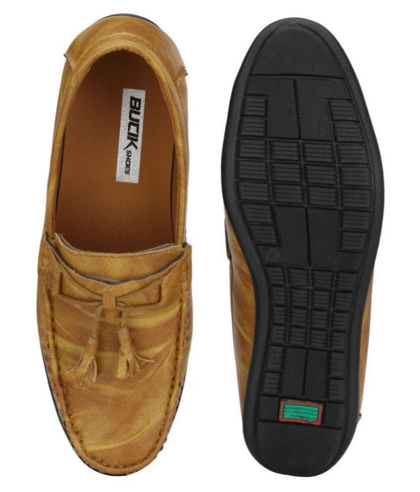 bucik beige loafers