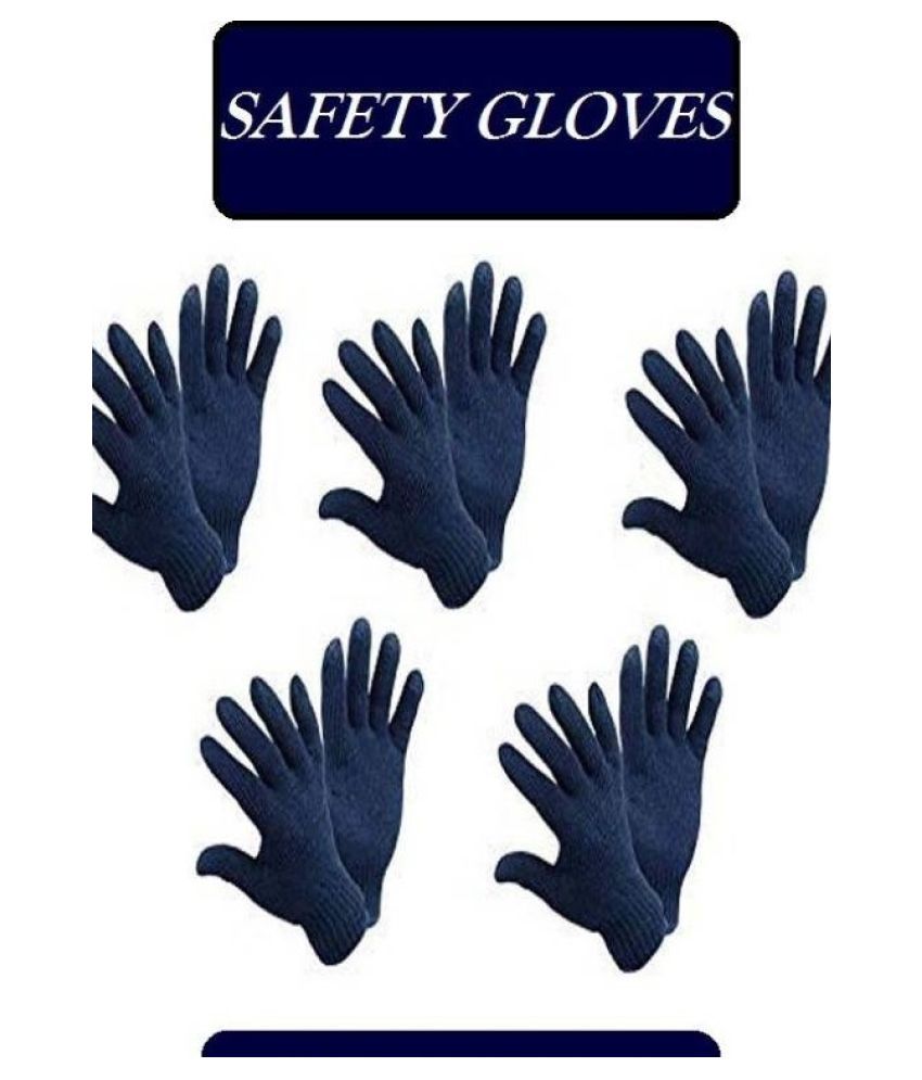 Knitted Cotton Safety Gloves Cotton Safety Glove