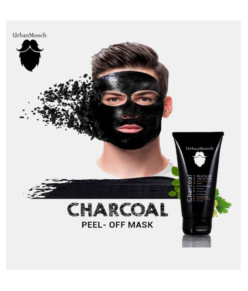     			UrbanMooch Activated Charcoal Peel of Mask For Blackheads Face Mask Masks 60GM gm