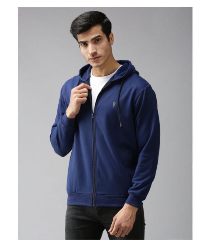 EPPE Blue Polyester Fleece Sweatshirt Single Pack