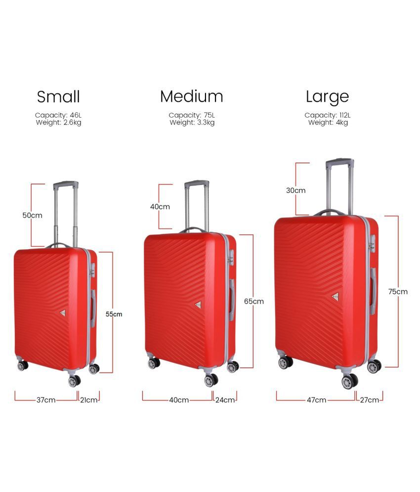 zexon Grey M( Between 61cm-69cm) Check-in Hard ZEXON Luggage - Buy ...