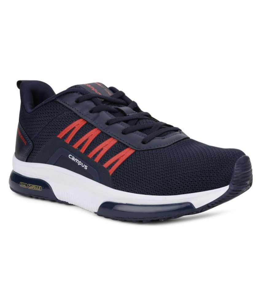     			Campus BRAZIL Navy Running Shoes