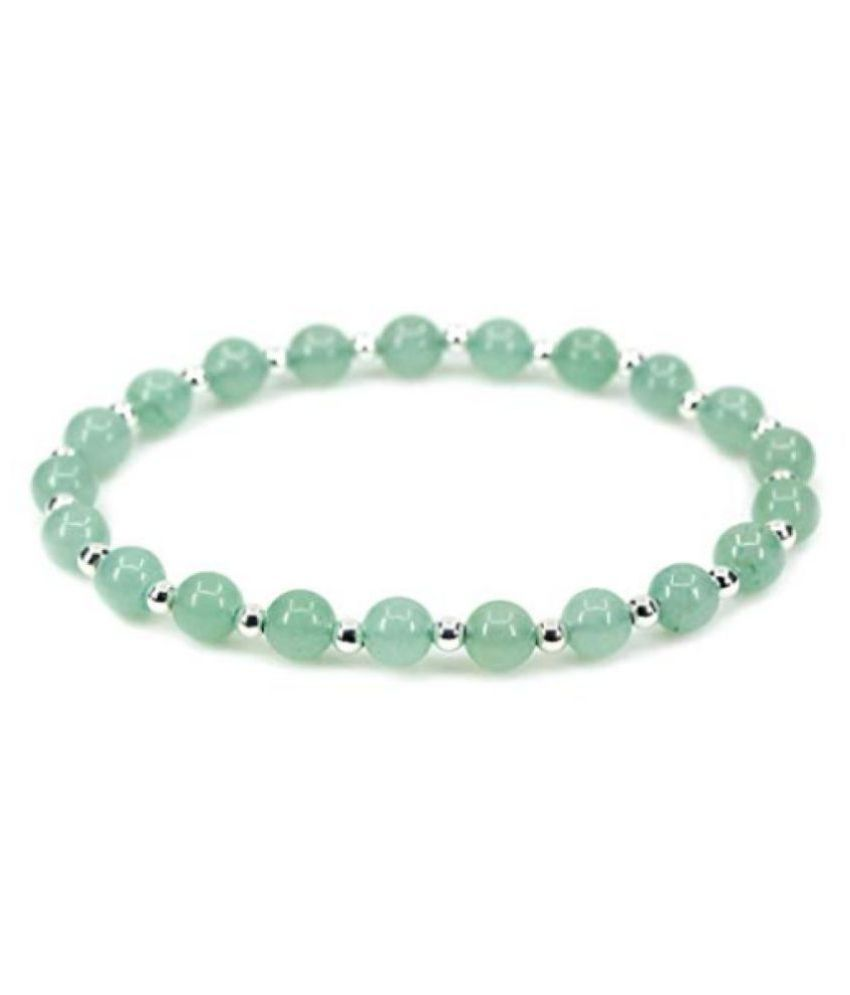     			6mm Green Aventurine Natural Agate Stone Bracelet