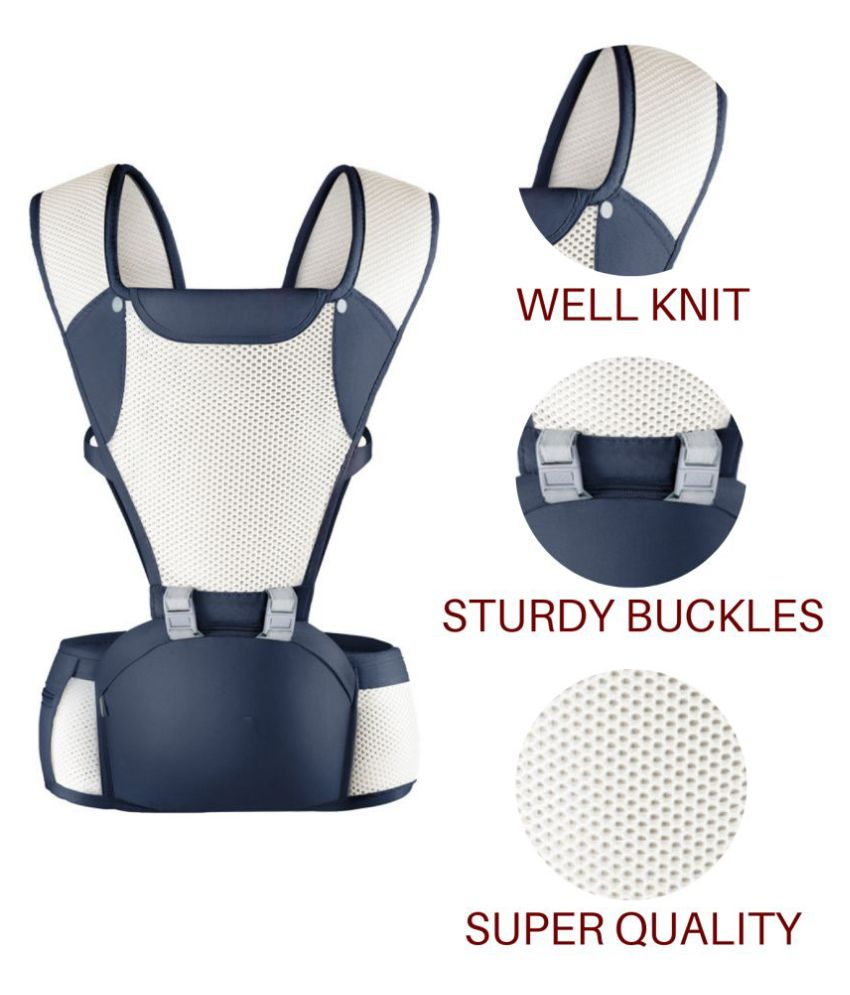 Baby Carrier Bag with Hip Seat for 0 to 3 Year Baby, Kangaroo