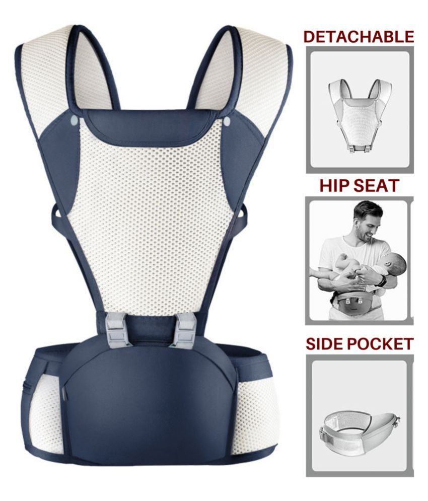 Baby Carrier Bag with Hip Seat for 0 to 3 Year Baby, Kangaroo