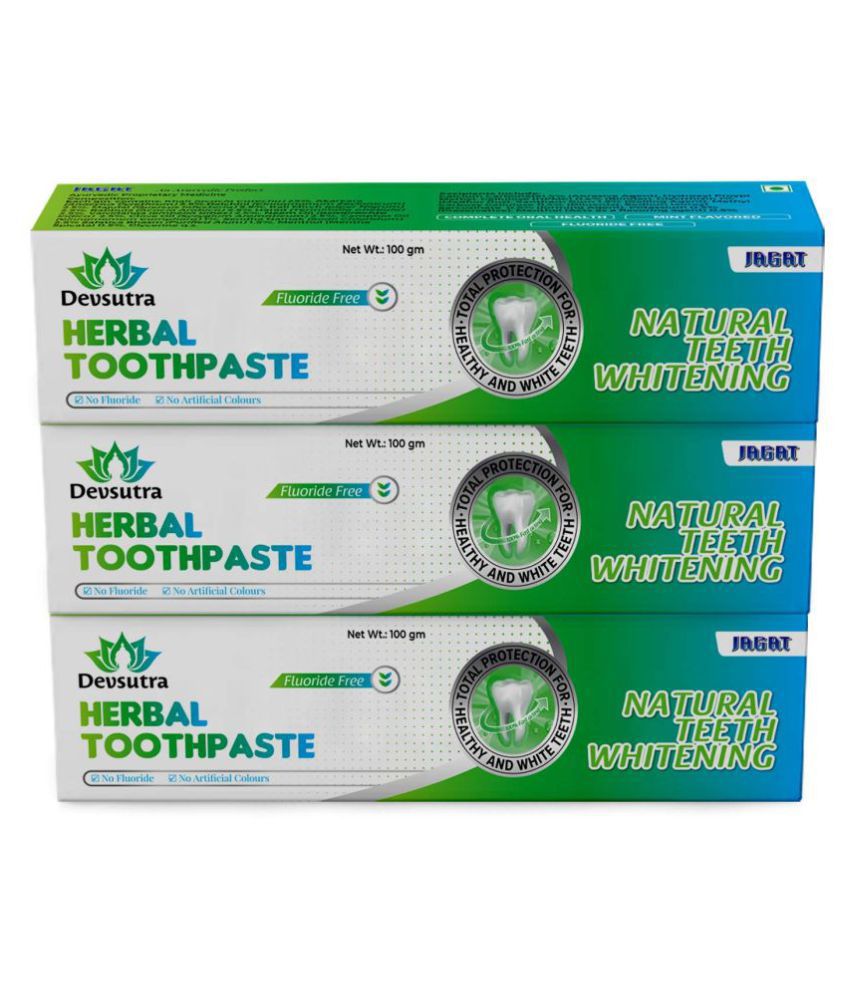 JAGAT - mint Toothpaste 100 gm Pack of 3