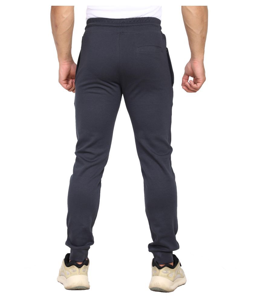 cotton blend track pants