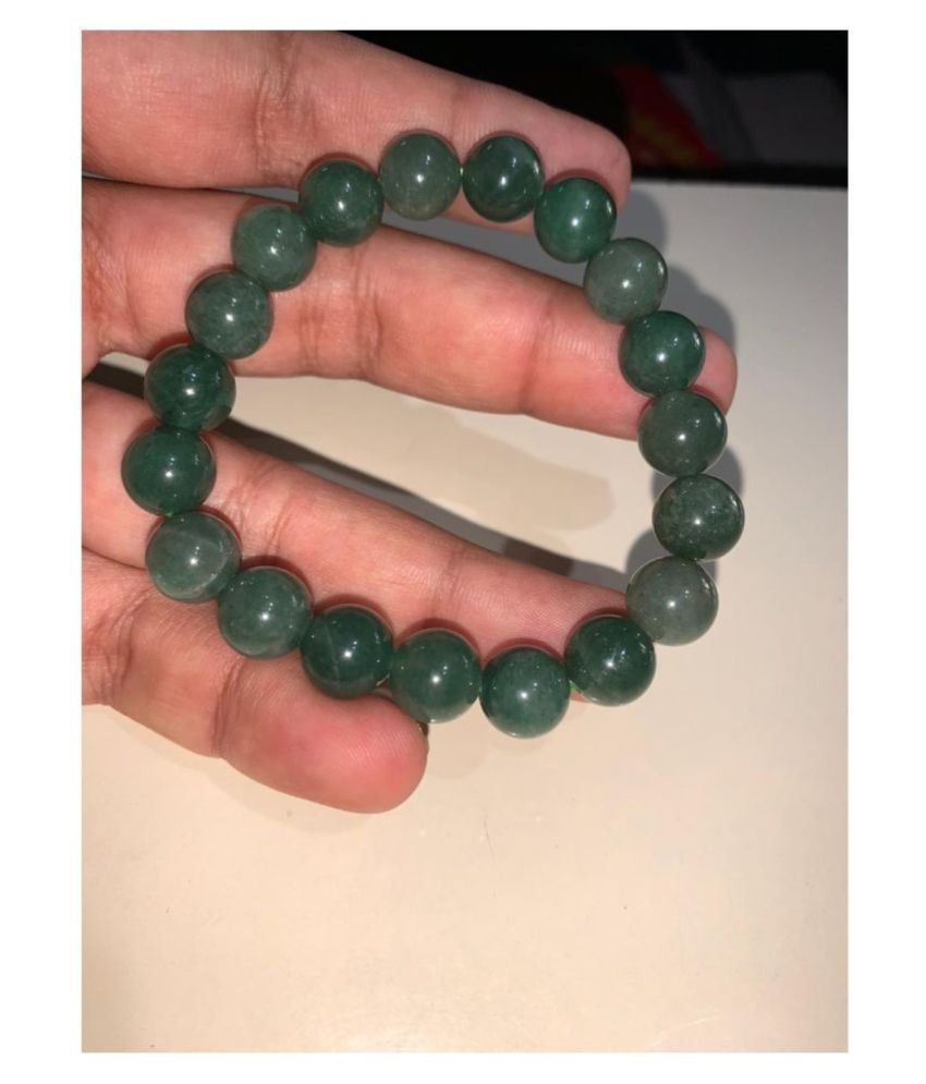     			10mm Green Aventurine Natural Agate Stone Bracelet