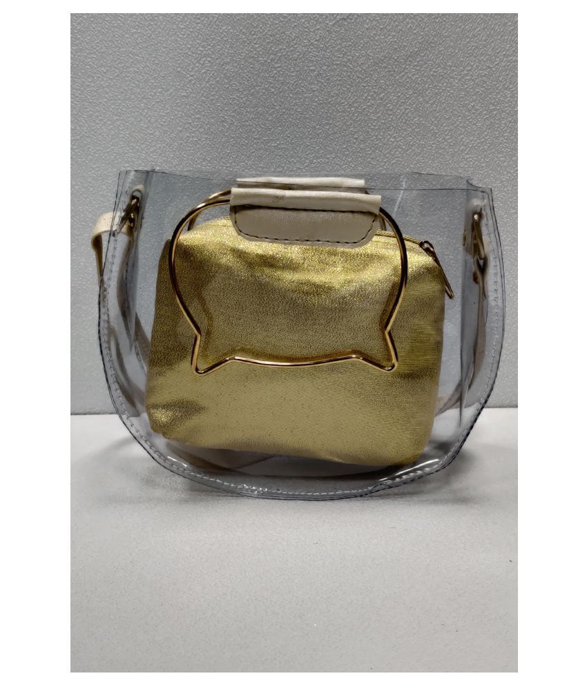 MFPL Khaki Fabric Shoulder Bag Buy MFPL Khaki Fabric Shoulder Bag