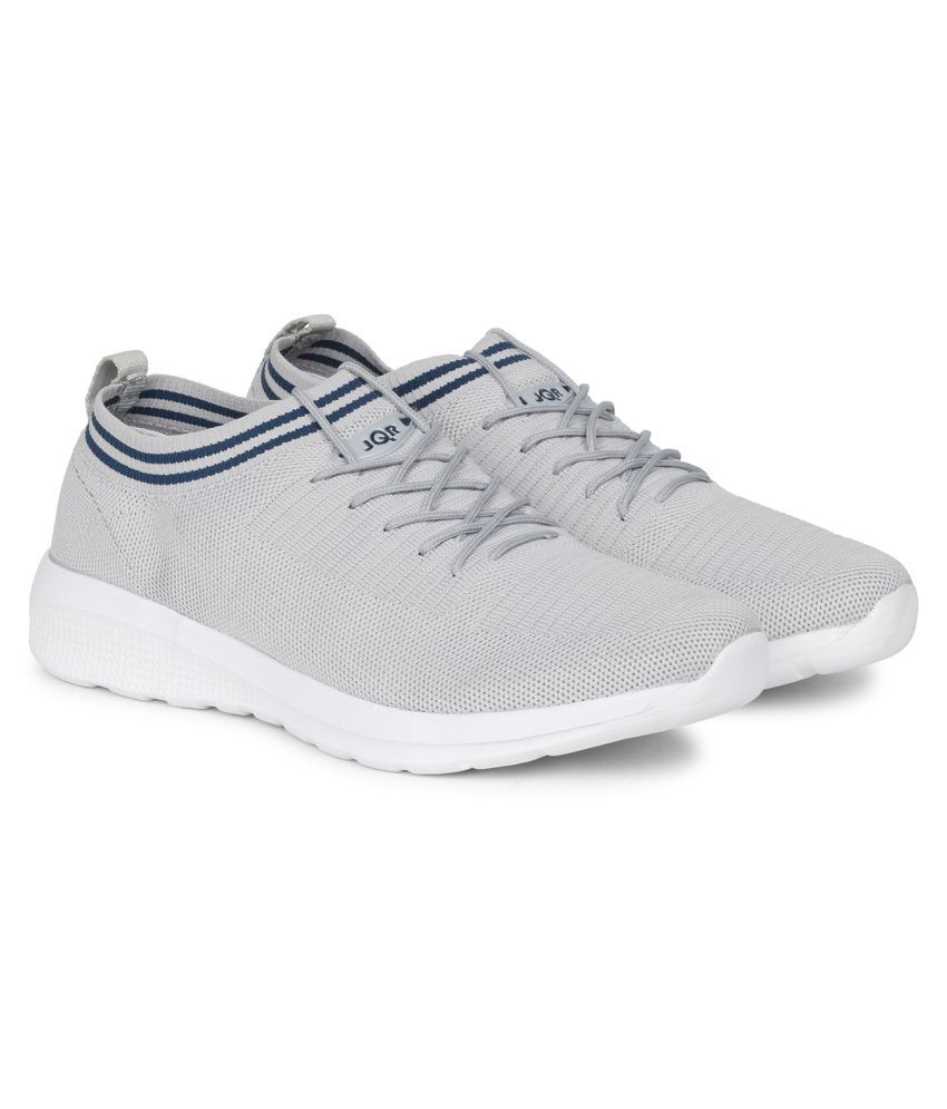     			JQR  Grey Men's Sports Running Shoes