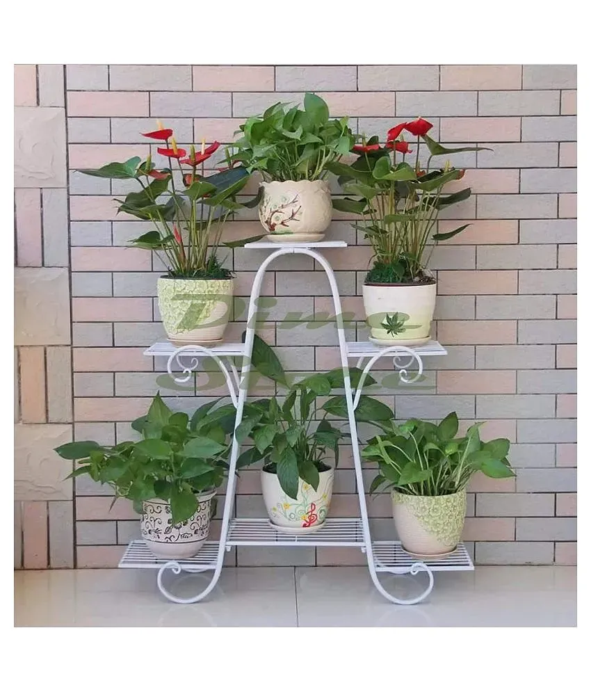 Dime Store Multi Tier Plant Stand Flower Pot Stand for Balcony ...