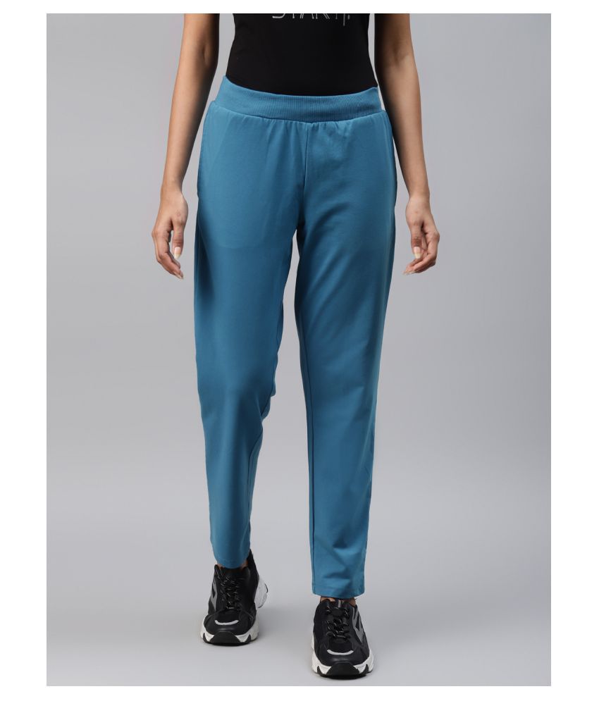     			Alcis - Blue Cotton Blend Women's Running Trackpants ( Pack of 1 )