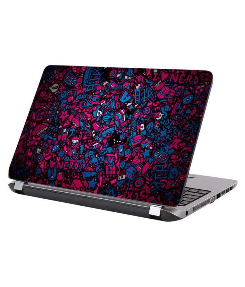 Laptop Skin sticker Cluster bomb Premium vinyl HD printed Easy to