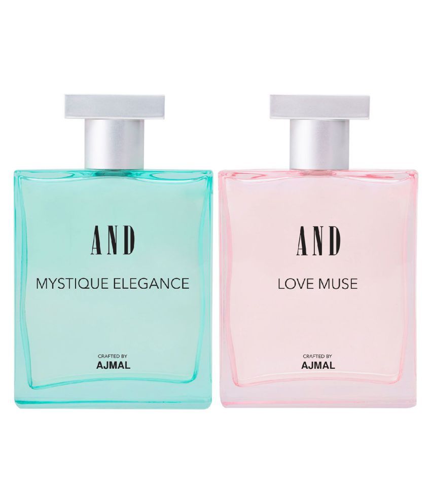     			AND Mystique Elegance & Love Muse Pack of 2 Eau De Parfum 50ML each for Women Crafted by Ajmal + 2 Parfum Testers