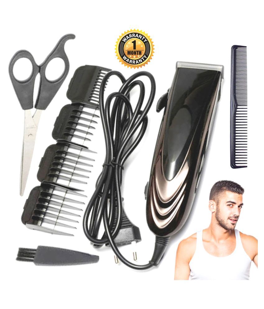     			Waterproof Corded Electric Beard Mustache Trimmer Hair Clipper For Men Combo