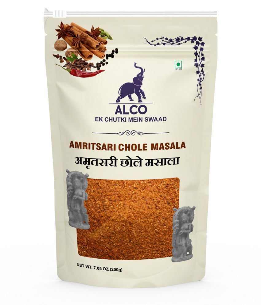     			Alco Spices - 200 gm Chole Masala (Pack of 1)
